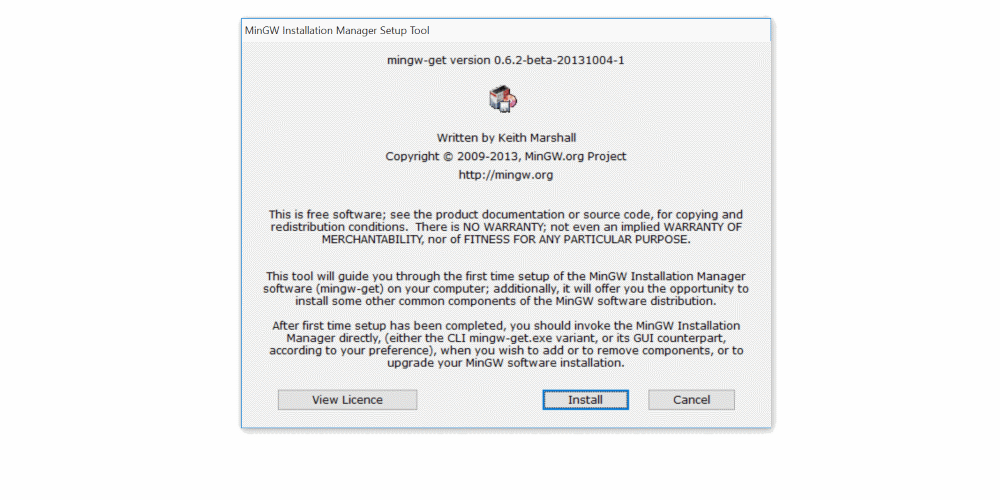 MinGW Installer